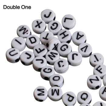 4x7mm 500pcs DIY Jewelry Making Flat Round Spacer Charm Beads White Color Black Letter Jewelry Accessories Supplier
4x7mm 500pcs DIY Jewelry Making Flat Round Spacer Charm Beads White Color Black Letter Jewelry Accessories Supplier