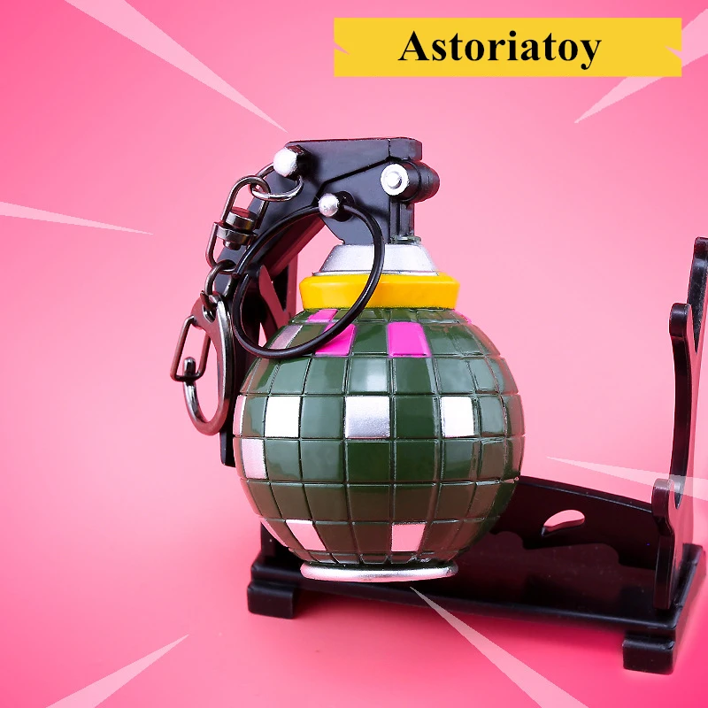 Fortnight Battle Royale Toy Model The Antitank bomb Keychain Alloy Weapons Kids Toy Collection Decoration
Fortnight Battle Royale Toy Model The Antitank bomb Keychain Alloy Weapons Kids Toy Collection Decoration