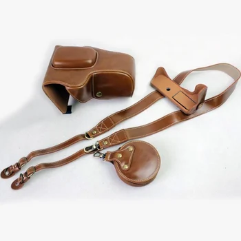 high quality Pu Leather Camera Bag case For Canon EOS 200D 200DII 250D kiss X9 KX9 with 18-55mm DSLR Camera Pouch With Strap
high quality Pu Leather Camera Bag case For Canon EOS 200D 200DII 250D kiss X9 KX9 with 18-55mm DSLR Camera Pouch With Strap