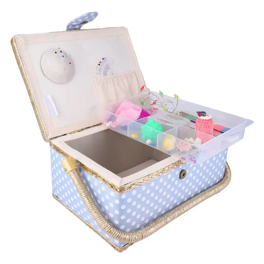 Seagrass Basket Storage Sewing Basket Household Fabric Craft Thread Needle Storage Box Organizer Flip Type Foldable
Seagrass Basket Storage Sewing Basket Household Fabric Craft Thread Needle Storage Box Organizer Flip Type Foldable