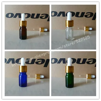 5ml shiny clear/green/brown/blue glass bottle with shiny gold ring(lines) black/white rubber dropper cap,essential oil bottle.
5ml shiny clear/green/brown/blue glass bottle with shiny gold ring(lines) black/white rubber dropper cap,essential oil bottle.