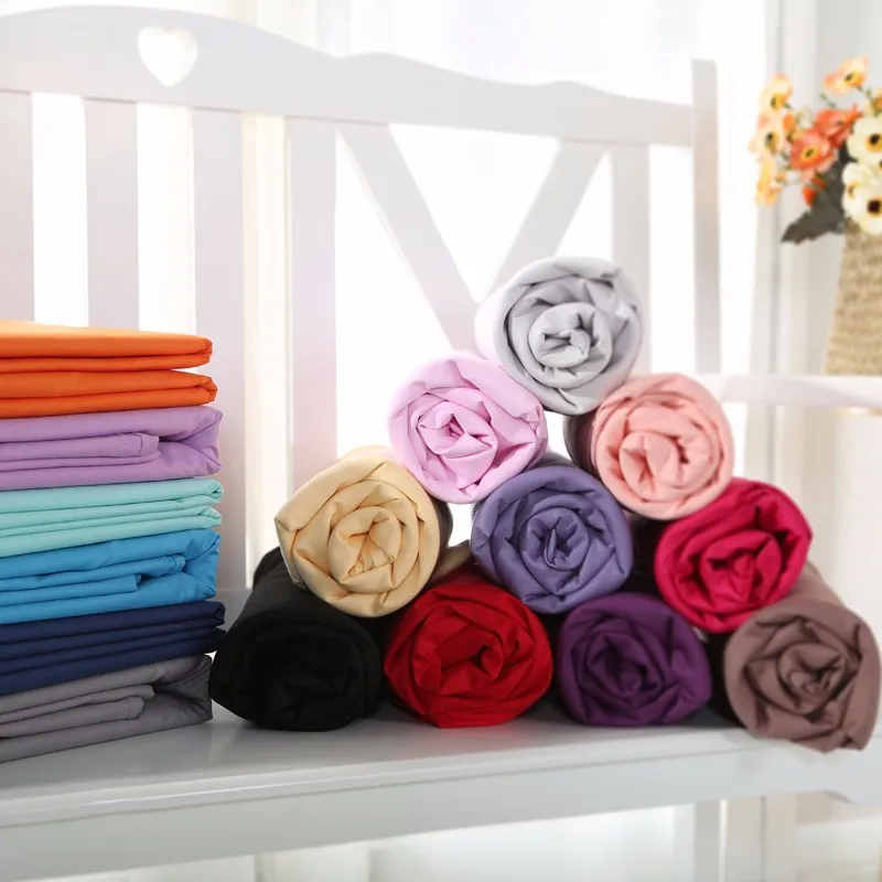 Cotton 1 Piece Solid Flat Sheet Bed Sheet Bed Cover Bedsheet Black White Grey 5 Size 19 Colors Available
Cotton 1 Piece Solid Flat Sheet Bed Sheet Bed Cover Bedsheet Black White Grey 5 Size 19 Colors Available