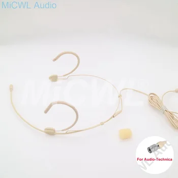 Beige Headset Omni-directional Dual Hook Headworn Microphone For Audio Technica Wireless System With Bodypack Transmitter
Beige Headset Omni-directional Dual Hook Headworn Microphone For Audio Technica Wireless System With Bodypack Transmitter