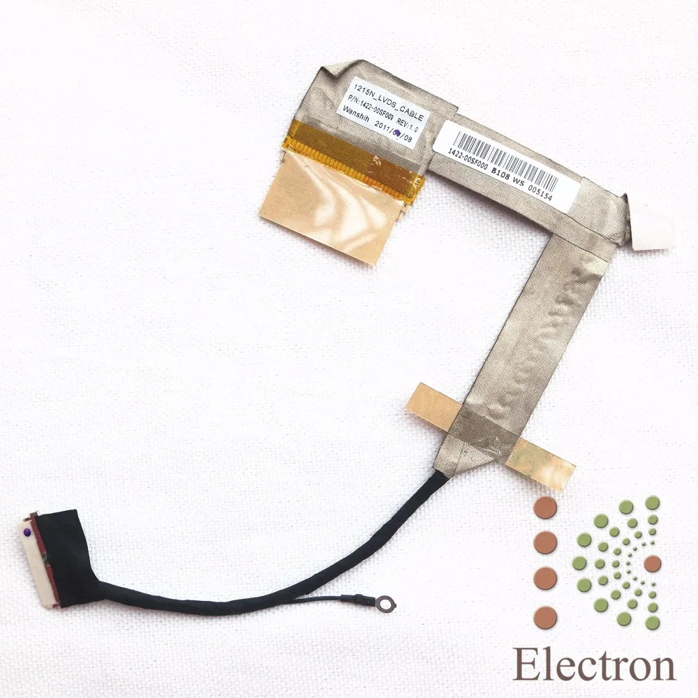 LCD Screen Video Flex Cable for Asus Eee PC 1215 1215P 1215N laptop LED LVDS VIDEO CABLE 1422-00SL000
LCD Screen Video Flex Cable for Asus Eee PC 1215 1215P 1215N laptop LED LVDS VIDEO CABLE 1422-00SL000