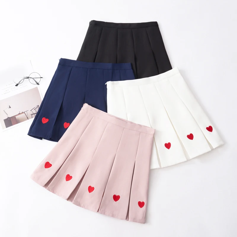 Kawaii Women Skirt Harajuku Preppy Style Ladies Jupe A-line Sweet Mini Skirts Lolita Saia Cute School Uniforms Faldas
Kawaii Women Skirt Harajuku Preppy Style Ladies Jupe A-line Sweet Mini Skirts Lolita Saia Cute School Uniforms Faldas