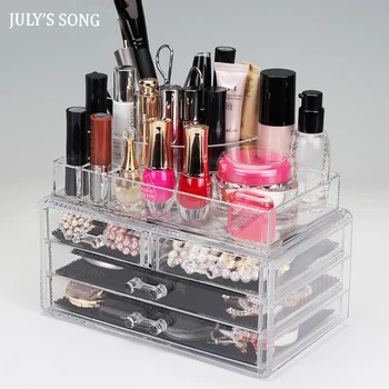 JULY'S SONG Makeup Organizer Storage Box Large Make Up Organizer Cosmetic Organizer Makeup Storage Drawers Organizer Organiser
JULY'S SONG Makeup Organizer Storage Box Large Make Up Organizer Cosmetic Organizer Makeup Storage Drawers Organizer Organiser