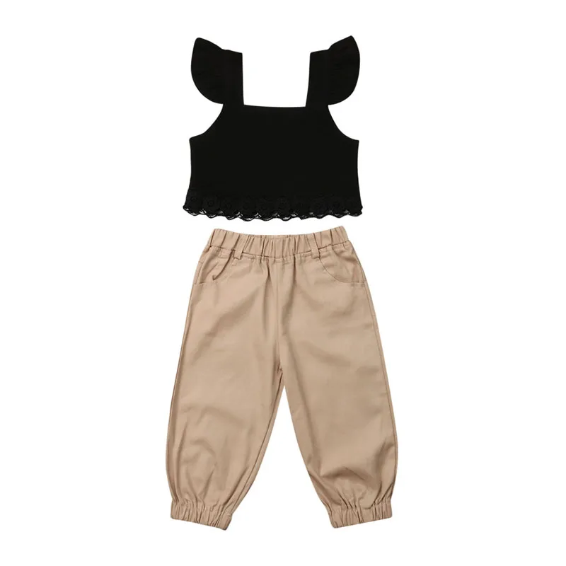 Focusnorm Fashion Kids Baby Girl Clothes Outfit Set Lace T-shirt+Legging Pants Set Toddler Summer Clothes
Focusnorm Fashion Kids Baby Girl Clothes Outfit Set Lace T-shirt+Legging Pants Set Toddler Summer Clothes