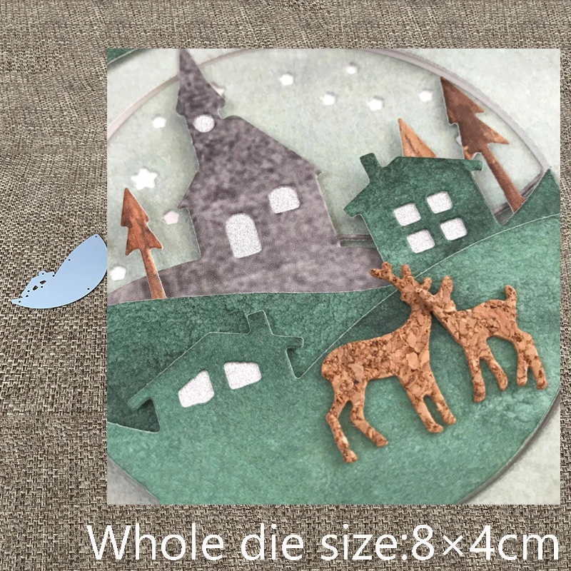 New Design Craft Metal Cutting Die cut dies house semicircle decoration scrapbook Album Paper Card Craft Embossing die
New Design Craft Metal Cutting Die cut dies house semicircle decoration scrapbook Album Paper Card Craft Embossing die