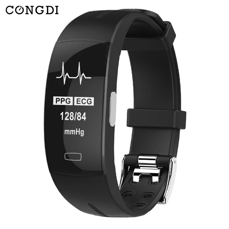Congdi R66 PPG+ECG Smart Bracelet Blood pressure heart rate detector Sports fitness tracker Sleep monitor Multi-function watch
Congdi R66 PPG+ECG Smart Bracelet Blood pressure heart rate detector Sports fitness tracker Sleep monitor Multi-function watch
