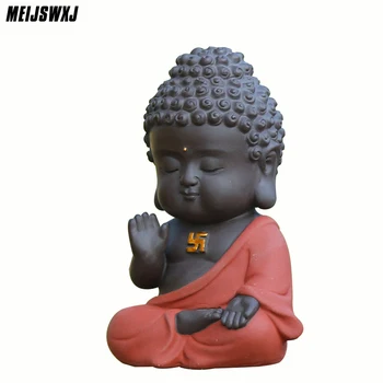 Small Buddha Statue Monk Figurine Car Accessories Color Sand Pottery Ceramic Crafts Home Decorative Office Living Room Ornaments
Small Buddha Statue Monk Figurine Car Accessories Color Sand Pottery Ceramic Crafts Home Decorative Office Living Room Ornaments