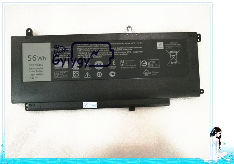 Аккумулятор для ноутбука DELL Inspiron 15 7537 7547 7548 4P8PH 0179F8 179F8 7410mAh 56WH 7 4 V Новый |