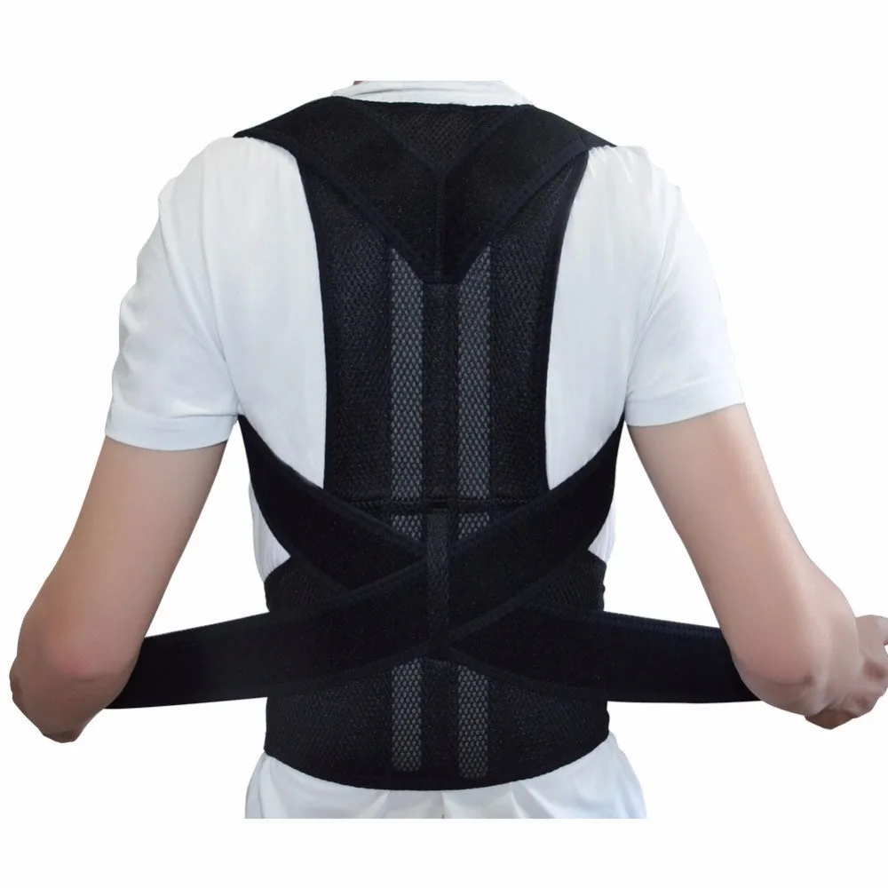 Image 2015 Arrival Hot Sale Adjustable Magnetic Shoulder Posture Corrector Chest Support Belt Vest Health Care Supports for women man