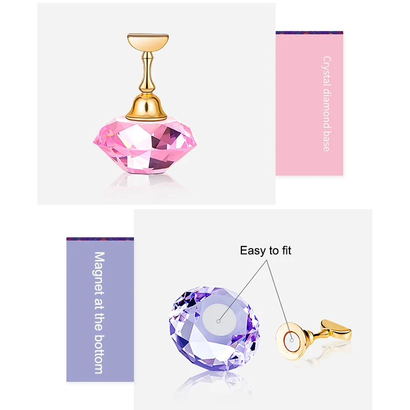 Nail Art Display Stand Practice Training False Nail Tips Holder Magnetic Manicure Set SSwell
Nail Art Display Stand Practice Training False Nail Tips Holder Magnetic Manicure Set SSwell