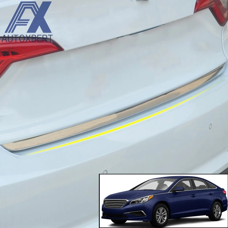 AX Chrome Rear Trunk Cover Tailgate Edge Molding Back Door Strip Bezel Lid Styling Frame For Hyundai Sonata LF 2015 2016 2017
AX Chrome Rear Trunk Cover Tailgate Edge Molding Back Door Strip Bezel Lid Styling Frame For Hyundai Sonata LF 2015 2016 2017