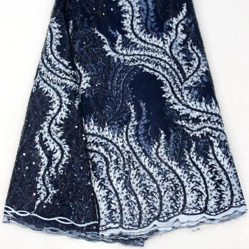 Nigerian dress with a new design of lace fabric, French lace high quality chiffon lace with beautiful sequins
Nigerian dress with a new design of lace fabric, French lace high quality chiffon lace with beautiful sequins