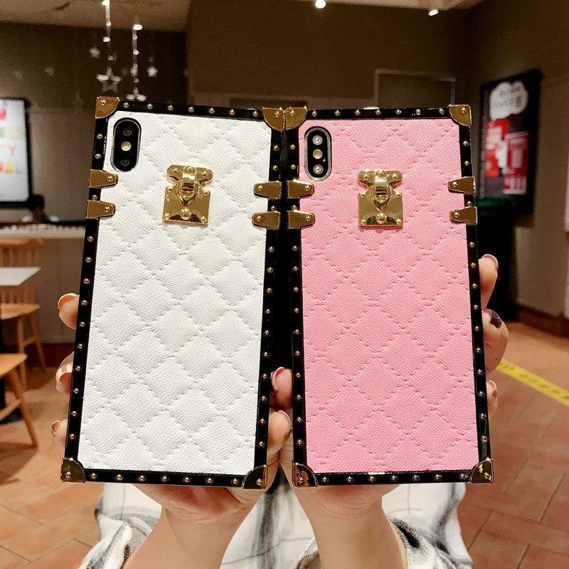 GYPHCA For iphone case X XSMAX Case Phone Case for iphone 11 11Pro max 6 7 8 Plus Vintage Luxury PU Leather Square Lattice Phone Back Cover
GYPHCA For iphone case X XSMAX Case Phone Case for iphone 11 11Pro max 6 7 8 Plus Vintage Luxury PU Leather Square Lattice Phone Back Cover