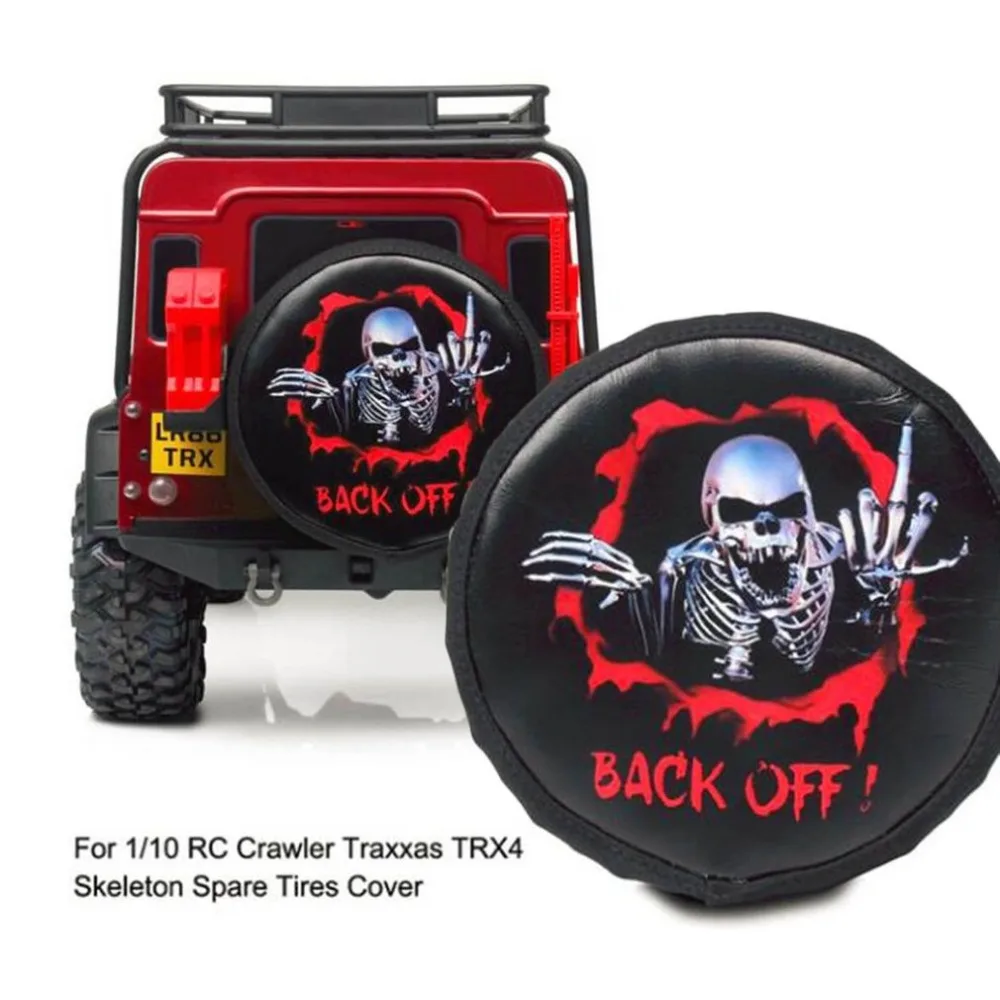 Stylish Fashion RC Cars Spare Tires Cover Waterproof Dust-proof Leather Cover Spare Wheel Tire Cover for 1/10 RC Crawler
Stylish Fashion RC Cars Spare Tires Cover Waterproof Dust-proof Leather Cover Spare Wheel Tire Cover for 1/10 RC Crawler
