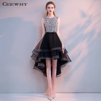 CEEWHY Ruffle Prom Dresses Beaded Short Evening Dress Plus Size Evening Gown Formal Evening Dresses Robe Longue
CEEWHY Ruffle Prom Dresses Beaded Short Evening Dress Plus Size Evening Gown Formal Evening Dresses Robe Longue