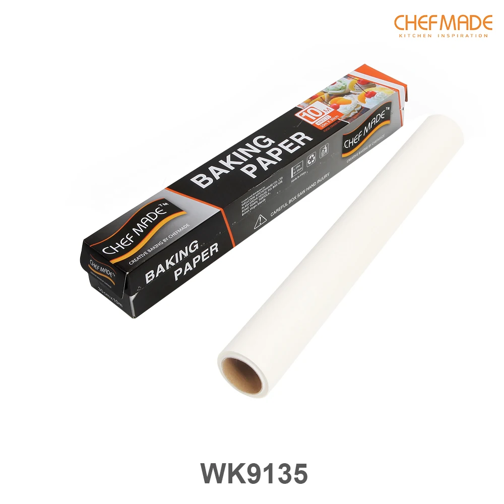 CHEFMADE Baking Paper, 5M/10M/20M/30M Non-Stick Silicone Oven Baking Mat Pad, FDA Approved
CHEFMADE Baking Paper, 5M/10M/20M/30M Non-Stick Silicone Oven Baking Mat Pad, FDA Approved