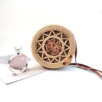2020 Ins Popular Women Handmade Circle Handwoven Bali Round Retro Rattan Straw Beach Bag Crossbody Bohemian Handmade Bolsa#G30
2020 Ins Popular Women Handmade Circle Handwoven Bali Round Retro Rattan Straw Beach Bag Crossbody Bohemian Handmade Bolsa#G30
