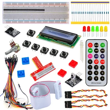 Free shipping! Raspberry PI Kit for Arduino starter with 1602 LCD +White remote control
Free shipping! Raspberry PI Kit for Arduino starter with 1602 LCD +White remote control