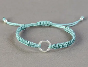 Hand made woven macrame thread Wax rope S925,birthday present wedding present friendship bracelet
Hand made woven macrame thread Wax rope S925,birthday present wedding present friendship bracelet