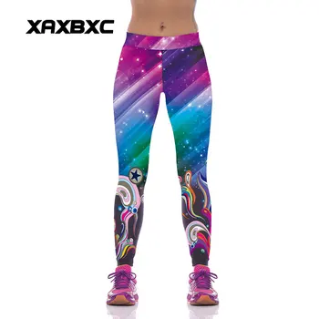 XAXBXC New 1023 Sexy Girl Slim Fit Pencil Pants Paisley Pattern Rainbow Meteor Prints Workout Fitness Elastic Women Leggings
XAXBXC New 1023 Sexy Girl Slim Fit Pencil Pants Paisley Pattern Rainbow Meteor Prints Workout Fitness Elastic Women Leggings