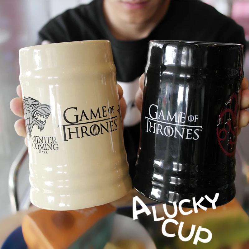 Game of Thrones Dragon Coffee Mug Wolf Cup Milk Cups and Mugs Birthday Gift Drinkware 500ml
Game of Thrones Dragon Coffee Mug Wolf Cup Milk Cups and Mugs Birthday Gift Drinkware 500ml