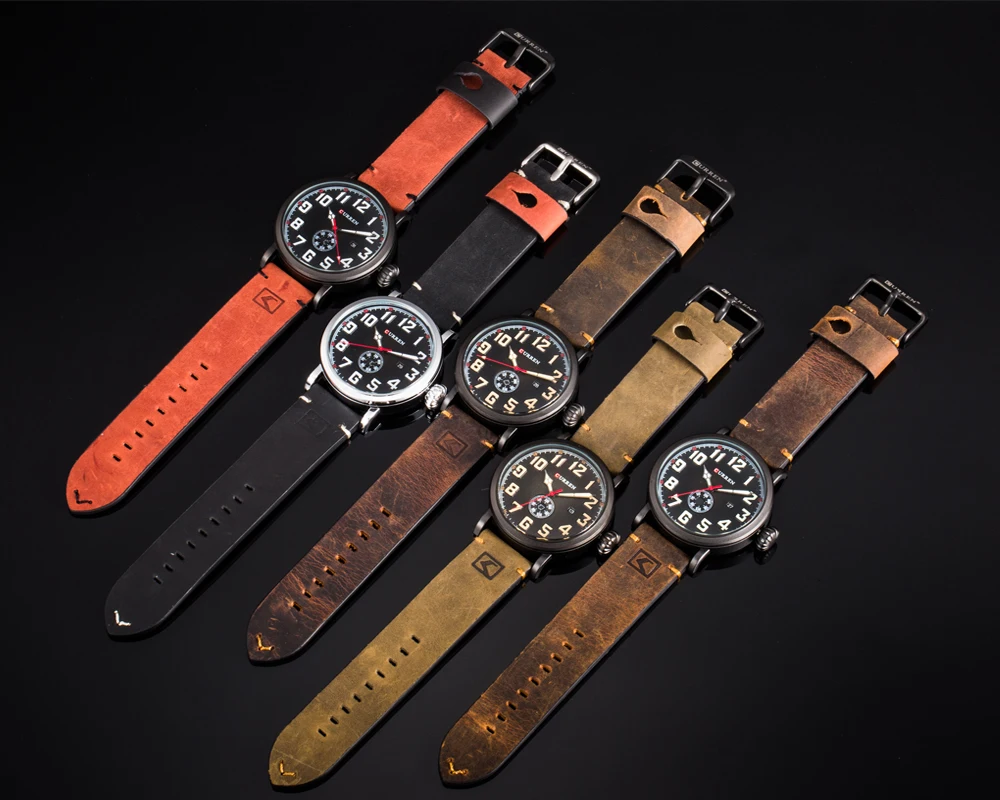 Мужские часы бренда CURREN модные большие цифровые с циферблатом мужские наручные