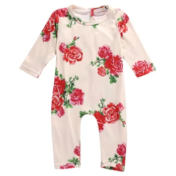 Toddler Newborn Baby Girl Floral Print Romper Long Sleeve Jumpsuit Outfit Clothes Cute Baby Girls Flower Rompers Lovely Clothes 
Toddler Newborn Baby Girl Floral Print Romper Long Sleeve Jumpsuit Outfit Clothes Cute Baby Girls Flower Rompers Lovely Clothes