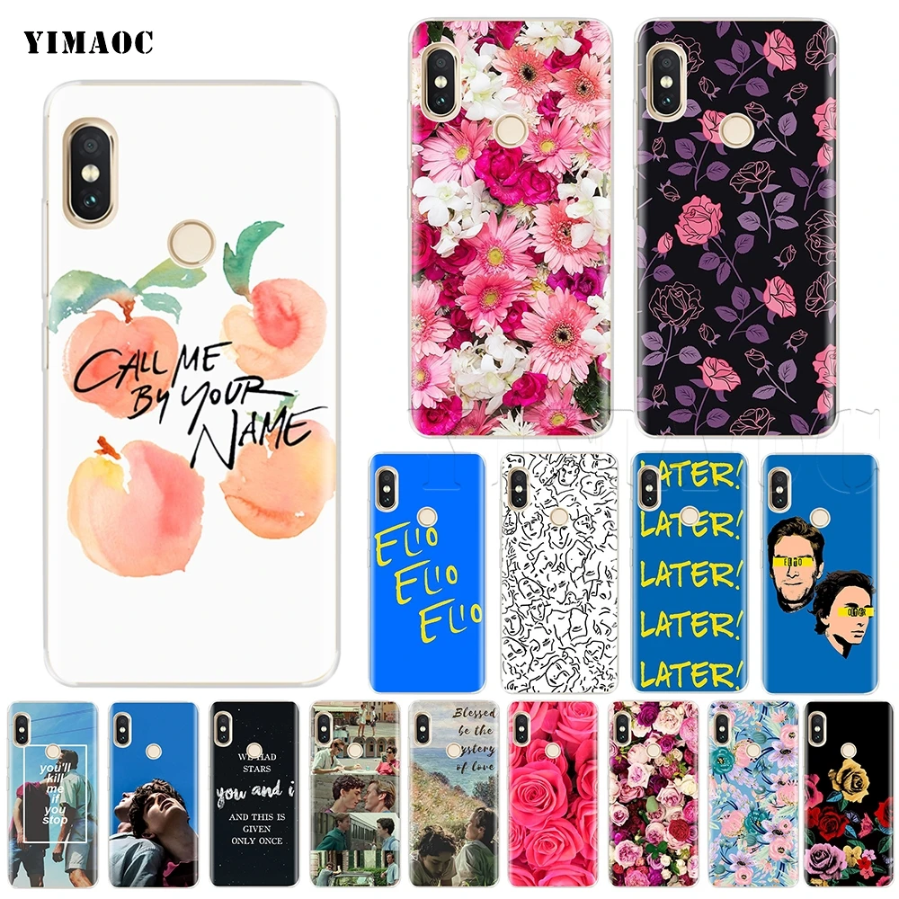 YIMAOC Call Me By Your Name Silicone Case for Xiaomi Redmi Note S2 4 4x 4a 5 5a 6 7 Go Pro Plus
YIMAOC Call Me By Your Name Silicone Case for Xiaomi Redmi Note S2 4 4x 4a 5 5a 6 7 Go Pro Plus