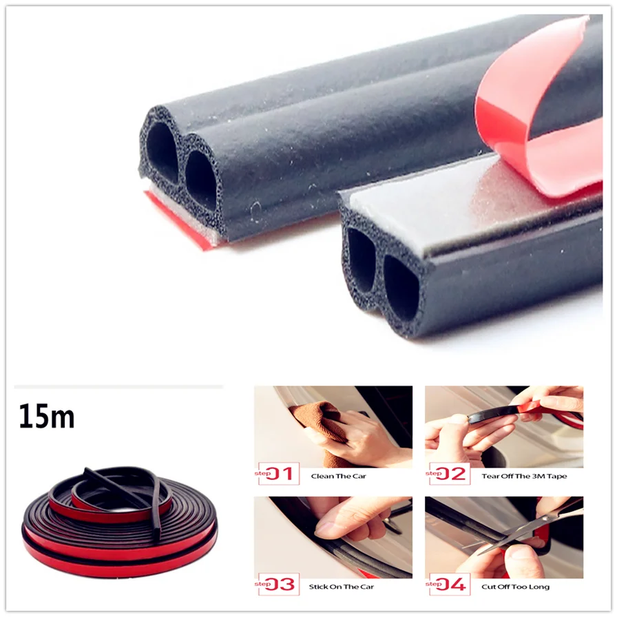 CAR 10m Door Seal Strip B Type Rubber Sound Noise sealing for BMW E34 F10 F20 E92 E38 E91 E53 E70 X5 M M3 E46 E39 E38 E90
CAR 10m Door Seal Strip B Type Rubber Sound Noise sealing for BMW E34 F10 F20 E92 E38 E91 E53 E70 X5 M M3 E46 E39 E38 E90