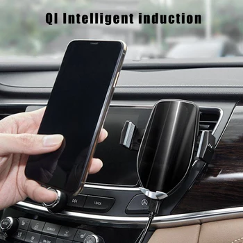 Automatic Sensing Phone Holder Intelligent Closing Phone Stand Holder with 10W Wireless Fast Charging Arc-rimmed Glass Dropship
Automatic Sensing Phone Holder Intelligent Closing Phone Stand Holder with 10W Wireless Fast Charging Arc-rimmed Glass Dropship