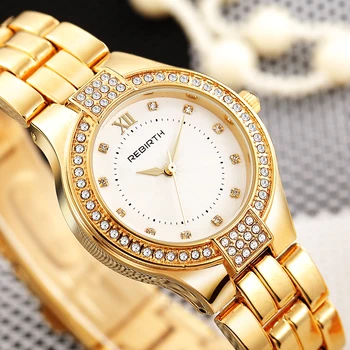 2018 REBIRTH New Brand Luxury Watches Women Fashion Gold Bracelet Quartz Wrist Crystal Watches Ladies Casual Dress Female Watch
2018 REBIRTH New Brand Luxury Watches Women Fashion Gold Bracelet Quartz Wrist Crystal Watches Ladies Casual Dress Female Watch