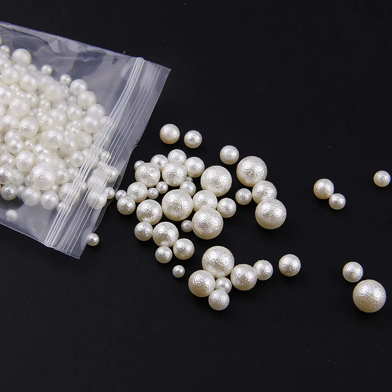 1 Bag 3-6mm Pure White,Rice White Mix Size Scrub Imitation No Hole Pearl Round Beads For DIY Nail Art Decoration
1 Bag 3-6mm Pure White,Rice White Mix Size Scrub Imitation No Hole Pearl Round Beads For DIY Nail Art Decoration