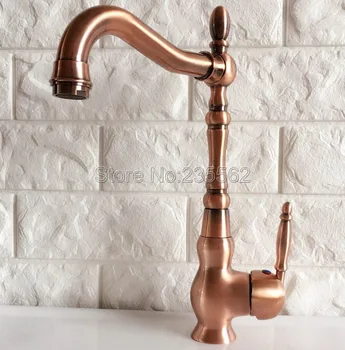 Red Copper Swivel Kitchen Sink Faucet Washbasin Faucets Single Lever Cold & Hot Water Mixer Bathroom Taps Deck Mounted lnf423
Red Copper Swivel Kitchen Sink Faucet Washbasin Faucets Single Lever Cold & Hot Water Mixer Bathroom Taps Deck Mounted lnf423