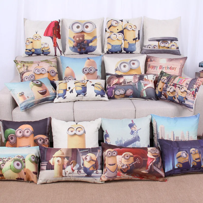 20 Patterns Cushion Cover 45*45 Decorative Minions Pillows For Sofa Pillowcase Home Decor
20 Patterns Cushion Cover 45*45 Decorative Minions Pillows For Sofa Pillowcase Home Decor