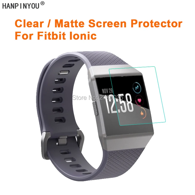For Fitbit Ionic Smart Wristband Clear Glossy / Anti-Glare Matte Screen Protector Protective Film Guard (Not Tempered Glass)
For Fitbit Ionic Smart Wristband Clear Glossy / Anti-Glare Matte Screen Protector Protective Film Guard (Not Tempered Glass)