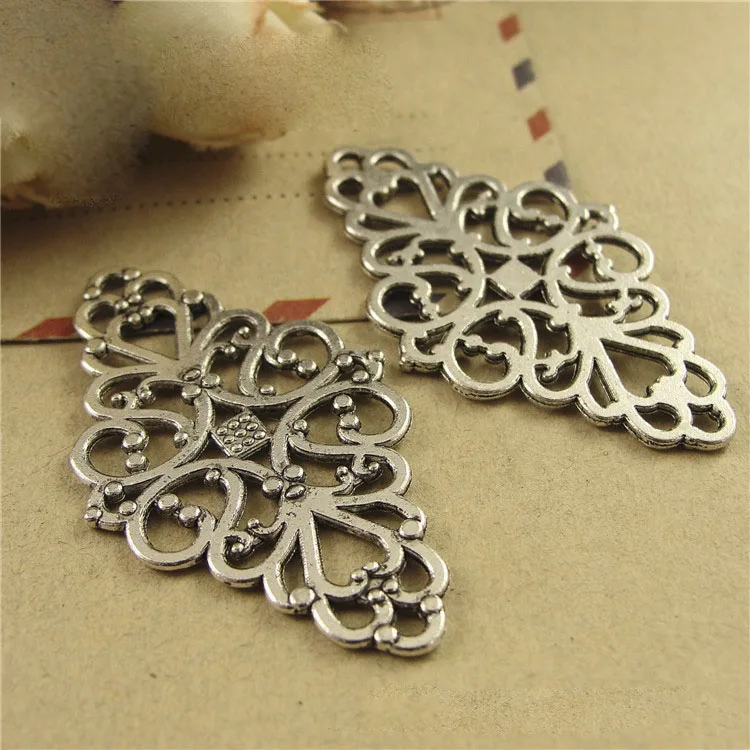 10pcs 25x42mm Antique Bronze Flower Motif Charm Pendant for Diy Necklace Jewelry Making Findings Handmade Craft
10pcs 25x42mm Antique Bronze Flower Motif Charm Pendant for Diy Necklace Jewelry Making Findings Handmade Craft