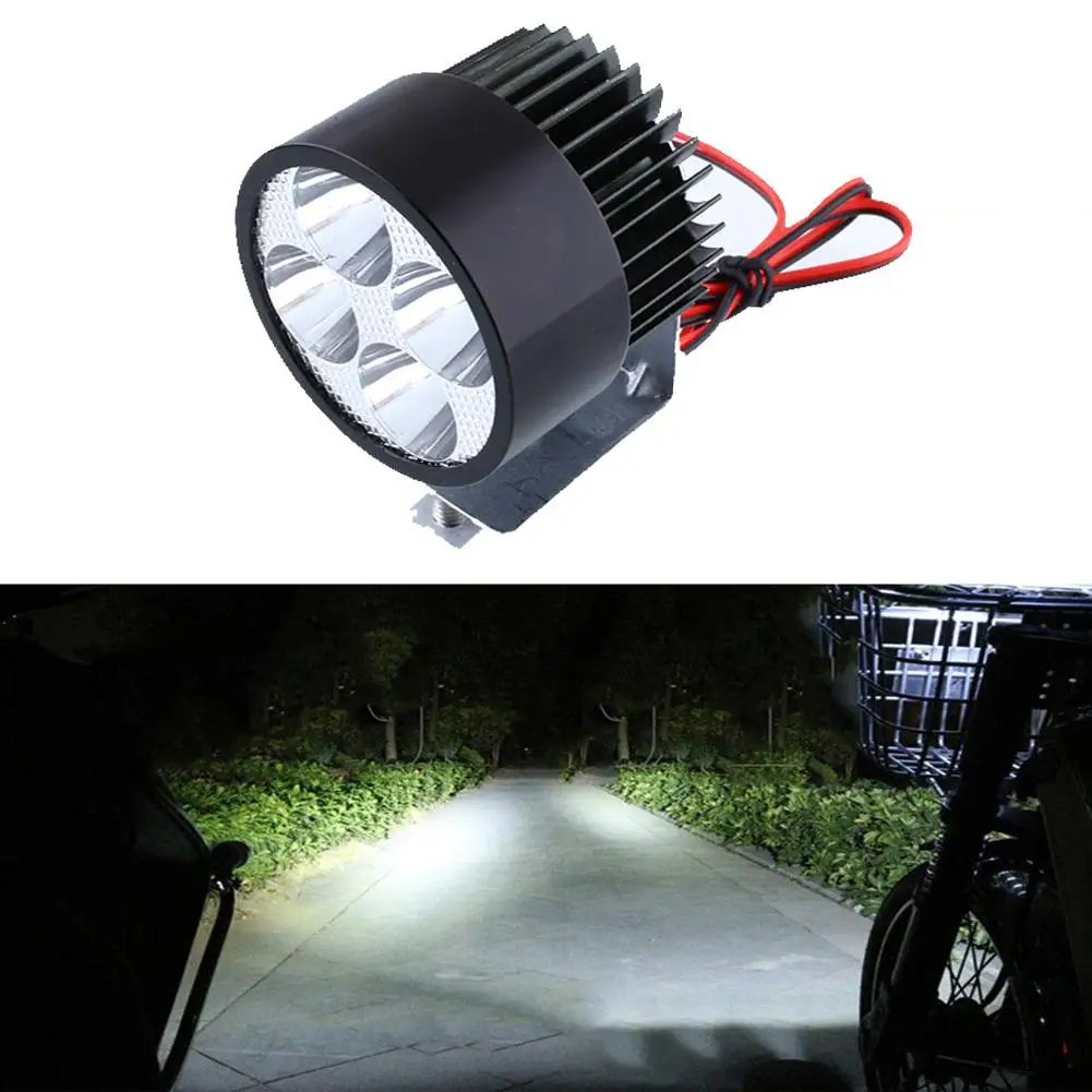 Motorcycle Motorbike E-bike 20W Bright Saving 12V-85V 4 LED Headlight Headlamp Head Light White
Motorcycle Motorbike E-bike 20W Bright Saving 12V-85V 4 LED Headlight Headlamp Head Light White