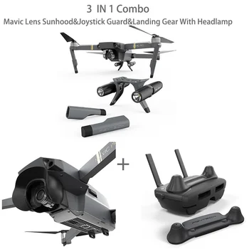 3pcs/set Camera Lens Sunhood Cover/Remote Control Protection Guard/Strap/Landing Gear with Headlamp For DJI Mavic Pro Accessory
3pcs/set Camera Lens Sunhood Cover/Remote Control Protection Guard/Strap/Landing Gear with Headlamp For DJI Mavic Pro Accessory