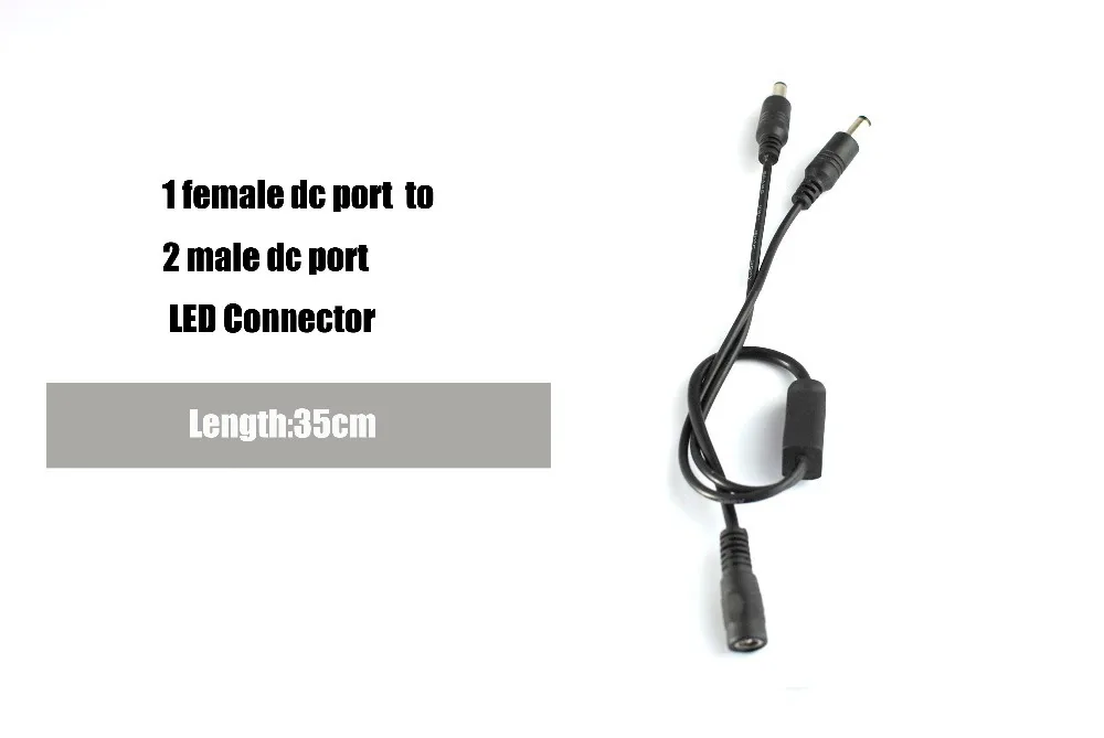 100 pcs Power Splitter CCTV Security System Camera plug DC 1 Female to 2 Male Adapter Cable connector Free FEDEX
100 pcs Power Splitter CCTV Security System Camera plug DC 1 Female to 2 Male Adapter Cable connector Free FEDEX