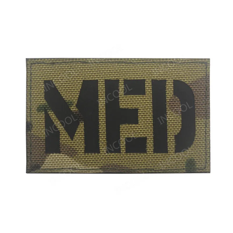 Reflective MEDIC Embroidery Patch IR MED Military Morale Patches Tactical Combat EMT Emblem Appliques Fabric Embroidered Badges
Reflective MEDIC Embroidery Patch IR MED Military Morale Patches Tactical Combat EMT Emblem Appliques Fabric Embroidered Badges