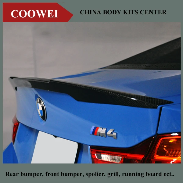 2014-2016 Carbon Fiber 4-Series F82 M4 M-Performance Style Rear Wing Rear Trunk Spoiler For BMW F82 M4
2014-2016 Carbon Fiber 4-Series F82 M4 M-Performance Style Rear Wing Rear Trunk Spoiler For BMW F82 M4