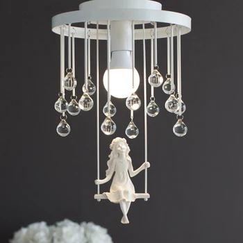 Nordic Modern Aisle Crystal Ceiling Light Sensor Sweet Little Girl Ceiling Lamp Lighting For Living Rooms Kids Room 110-240V
Nordic Modern Aisle Crystal Ceiling Light Sensor Sweet Little Girl Ceiling Lamp Lighting For Living Rooms Kids Room 110-240V