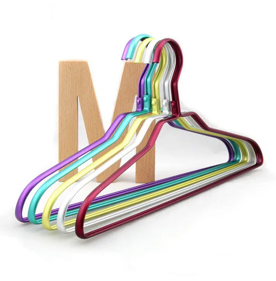 Hangerworld Colorful Metal Hanger for Clothes, Strong Aluminum Hanger (10 pieces/ Lot)
Hangerworld Colorful Metal Hanger for Clothes, Strong Aluminum Hanger (10 pieces/ Lot)