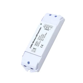 12-24VDC input 6A*3 channel LED RGB Controller With RF or 2.4GHz Control LED Wireless Controller Series CT318
12-24VDC input 6A*3 channel LED RGB Controller With RF or 2.4GHz Control LED Wireless Controller Series CT318