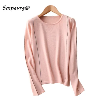Smpevrg short O-neck cashmere knitted sweater women sweaters and pullovers long sleeve soft women pullover female knitted jumper
Smpevrg short O-neck cashmere knitted sweater women sweaters and pullovers long sleeve soft women pullover female knitted jumper