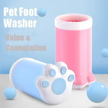 Smartpet Cats Dogs Foot Cleaning Cup Pet Washer Cup Soft Plastic Washing Brush Paw Washer Pet Accessories for Dog
Smartpet Cats Dogs Foot Cleaning Cup Pet Washer Cup Soft Plastic Washing Brush Paw Washer Pet Accessories for Dog