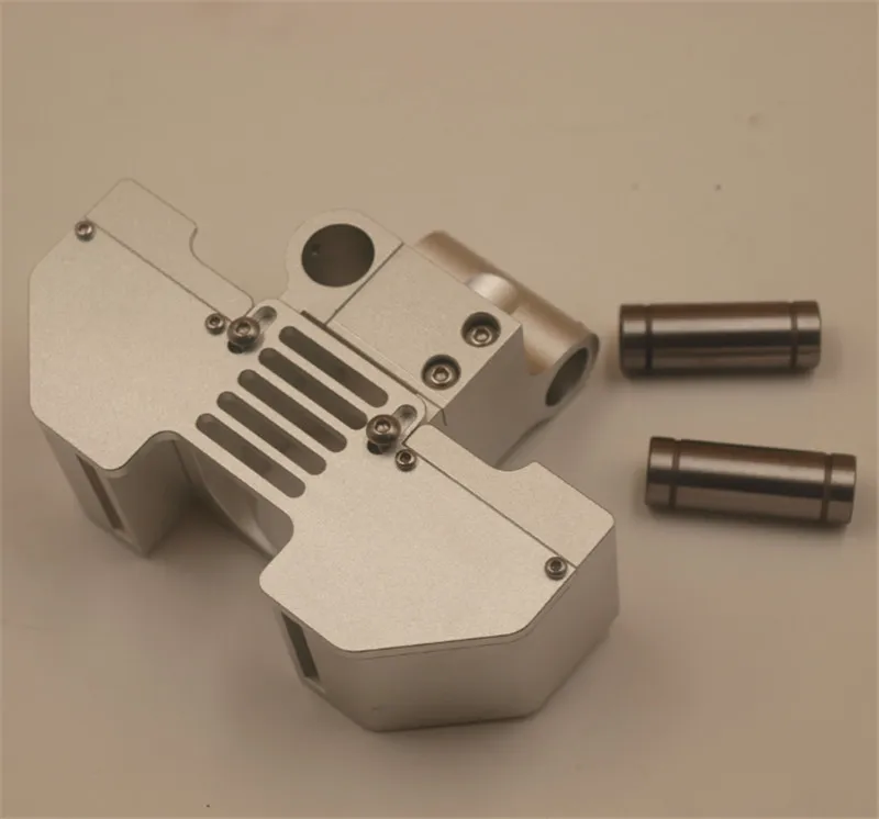 3d printer V6 jhead mount and fan duct conversion to Ultimaker 2+ 3D printer metal print head hot end for 6mm/8mm smooth shaft
3d printer V6 jhead mount and fan duct conversion to Ultimaker 2+ 3D printer metal print head hot end for 6mm/8mm smooth shaft